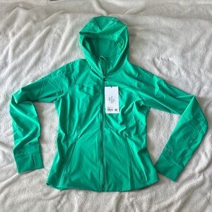 Lululemon Mist Over Windbreaker - Kelly Green, Size 8